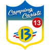 Campingcariste Rhône 13 - 20x15cm - Sticker/autocollant