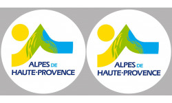 Département des Alpes de Haute-Provence 04  - 2x10cm - Sticker/autocollant