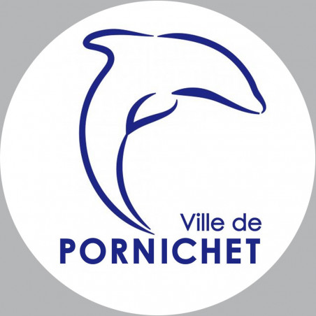 Pornichet (15cm) - Sticker/autocollant