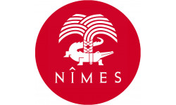 Nîmes - 20cm - Sticker/autocollant