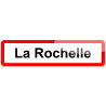 La Rochelle - 15x4 cm - Sticker/autocollant