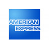 Paiement carte Américan Express accepté - 20x12.3cm - Sticker/autocollant