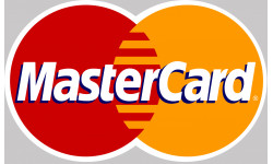 Paiement carte MasterCard accepté - 20x12.3cm - Sticker/autocollant