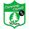 Campingcariste Vercors - 20x15cm - Sticker/autocollant