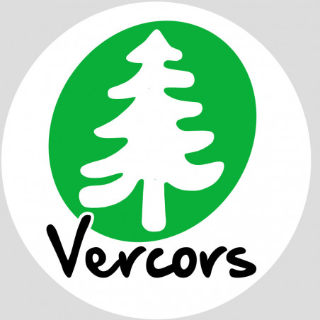 Logo du Vercors - 15cm - Sticker/autocollant