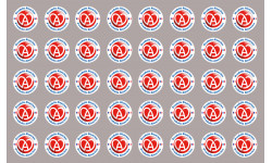 produits Alsacien - 40fois 2cm - Sticker/autocollant