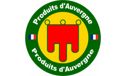 Produit d'Auvergne - 20cm - Sticker/autocollant