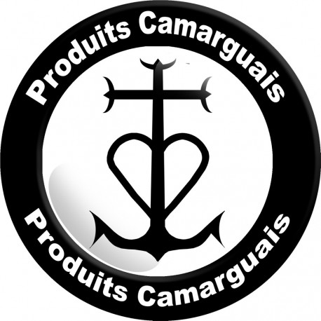 Produits Camarguais - 15cm - Sticker/autocollant