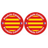 Produits Catalan - 2fois 10cm - Sticker/autocollant