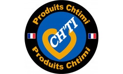 Produits Ch'ti - 1 sticker de 20cm - Sticker/autocollant