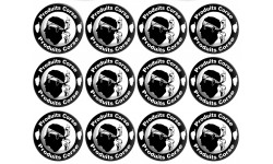 Produits Corse - 12fois 5cm - Sticker/autocollant