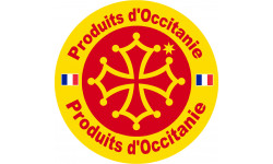 Produits d'Occitanie -  15cm - Sticker/autocollant