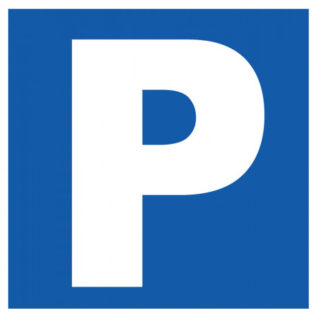 Parking - 20cm - Sticker/autocollant