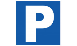 Parking - 10cm - Sticker/autocollant