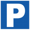 Parking - 10cm - Sticker/autocollant