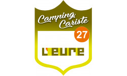 Campingcariste l'Eure 27 - 20x15cm - Sticker/autocollant