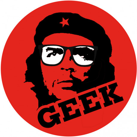 geek Ché Guevara - 5cm - Sticker/autocollant