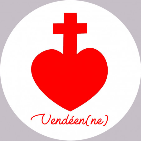 Vendéen(ne) - 5cm - Sticker/autocollant