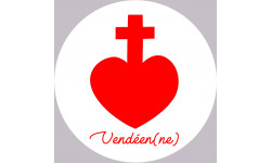 Vendéen(ne) - 15cm - Sticker/autocollant