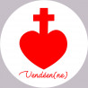 Vendéen(ne) - 20cm - Sticker/autocollant