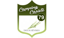 campingcariste Deux-sèvres 79 - 10x7.5cm - Sticker/autocollant