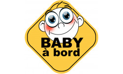 Baby à bord universel - 15cm - Sticker/autocollant