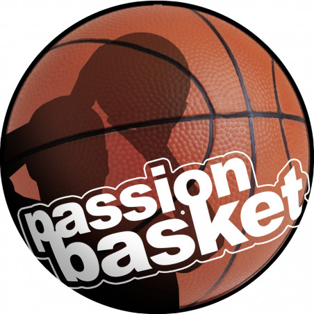 passion Basket - 10cm - Sticker/autocollant