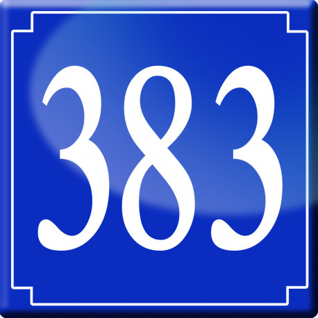 numéroderue383 classique - 10cm - Sticker/autocollant