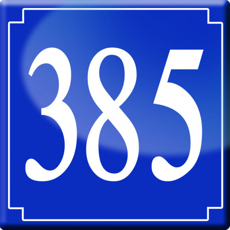 numéroderue385 classique - 10cm - Sticker/autocollant