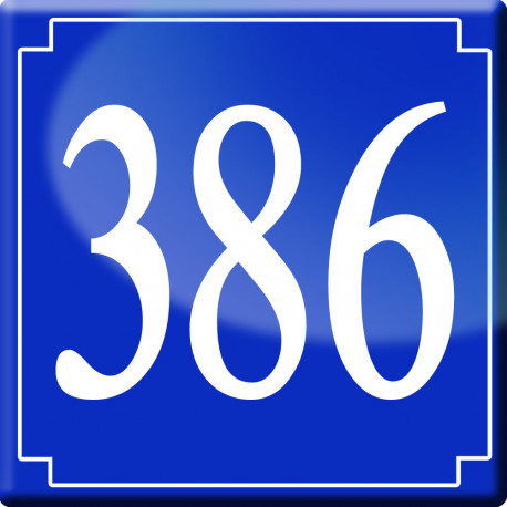 numéroderue386 classique - 10cm - Sticker/autocollant