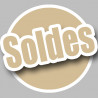 solde couleur imitation OR - 15cm - Sticker/autocollant