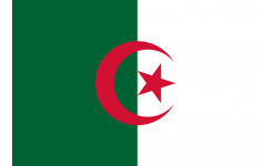 Drapeau Algérie - 5x3.3cm - Sticker/autocollant