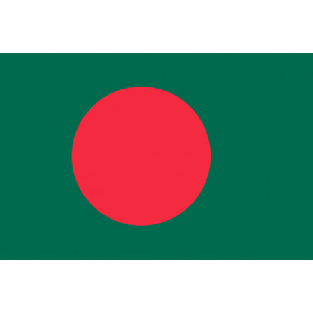 Drapeau Bangladesh - 5x3.3cm - Sticker/autocollant