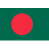 Drapeau Bangladesh - 5x3.3cm - Sticker/autocollant