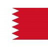 Drapeau Bahrain - 19.5x13 cm - Sticker/autocollant