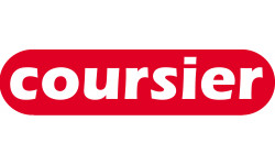 Coursier rouge - 29x7cm - Sticker/autocollant