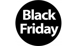 Black Friday - 5cm - Sticker/autocollant