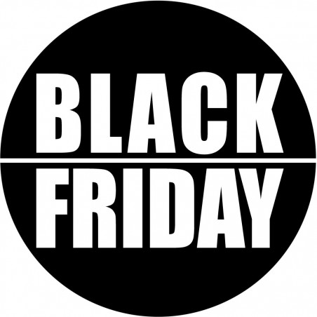 BlackFriday - 15cm - Sticker/autocollant