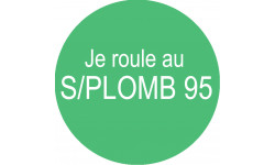 SANS PLOMB 95 - 5cm - Sticker/autocollant