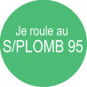 SANS PLOMB 95 - 5cm - Sticker/autocollant