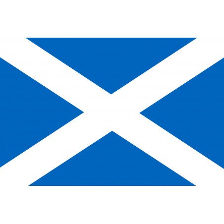 Drapeau Ecosse - 19.5 x 13 cm - Sticker/autocollant