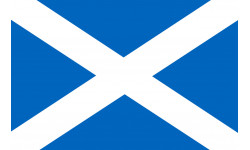 Drapeau Ecosse - 5 x 3,3 cm - Sticker/autocollant