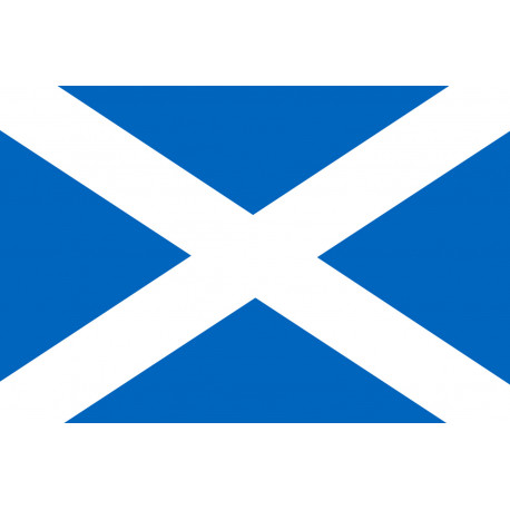 Drapeau Ecosse - 5 x 3,3 cm - Sticker/autocollant