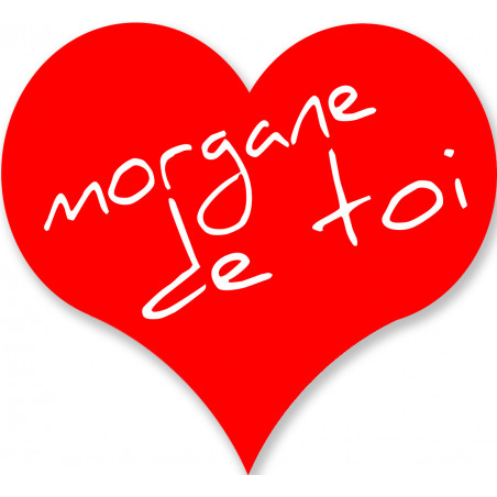 morgane de toi - 5x4,5cm - Sticker/autocollant