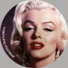 maryline monroe - 10cm - Sticker/autocollant