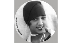 Joséphine Baker (15x15cm) - Sticker/autocollant