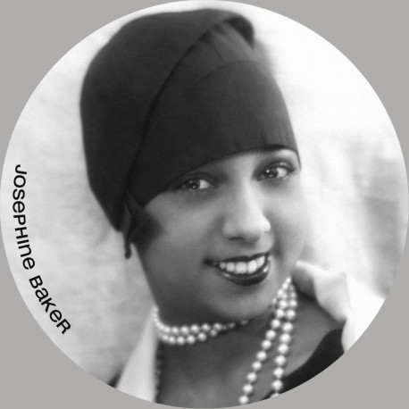 Joséphine Baker (5x5cm) - Sticker/autocollant