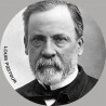 Louis Pasteur (15x15cm) - Sticker/autocollant