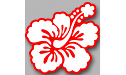 Repère fleur 26 - 15cm - Sticker/autocollant