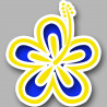 Repère fleur 23 - 5cm - Sticker/autocollant